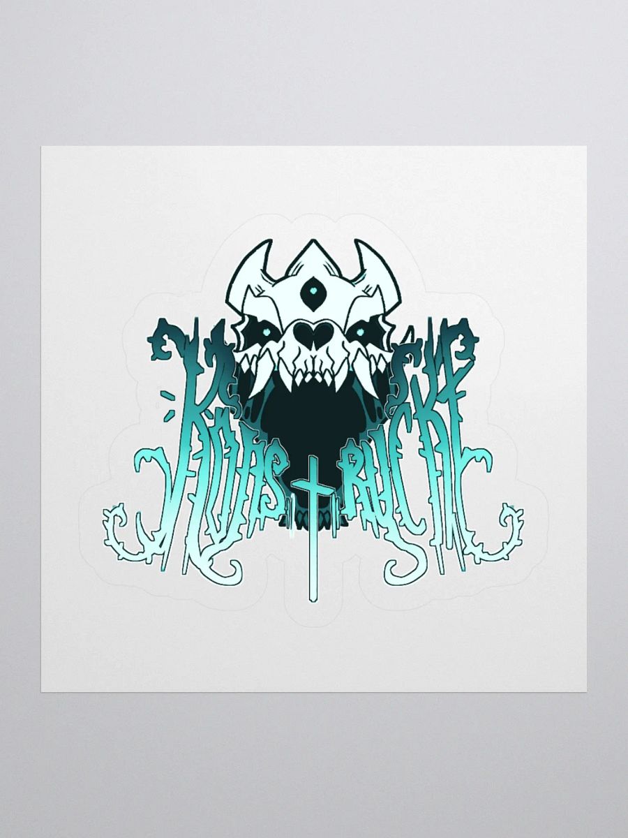 Kon logo - blue - sticker product image (1)