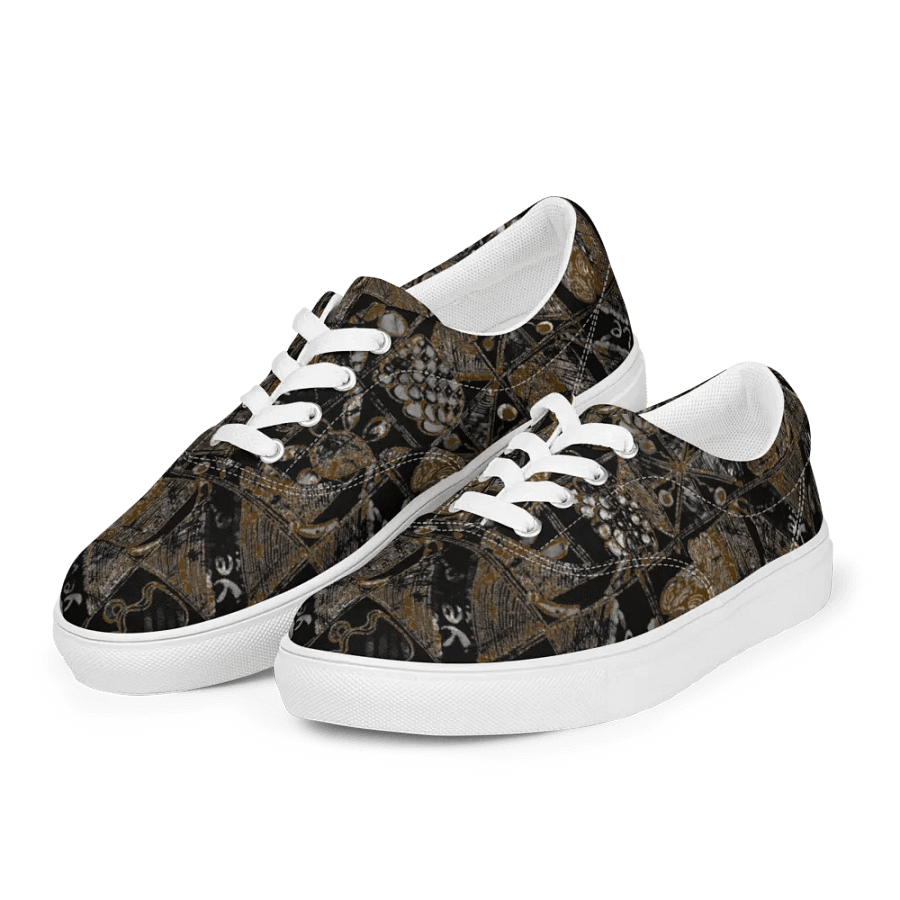 Geometric Glamour Lace-Up Shoes product image (4)