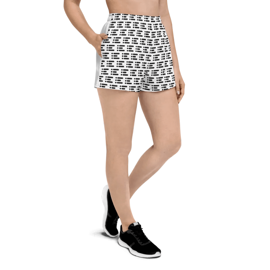 All-Over Print Women's Athletic Short Shorts w/ Pattern product image (5)