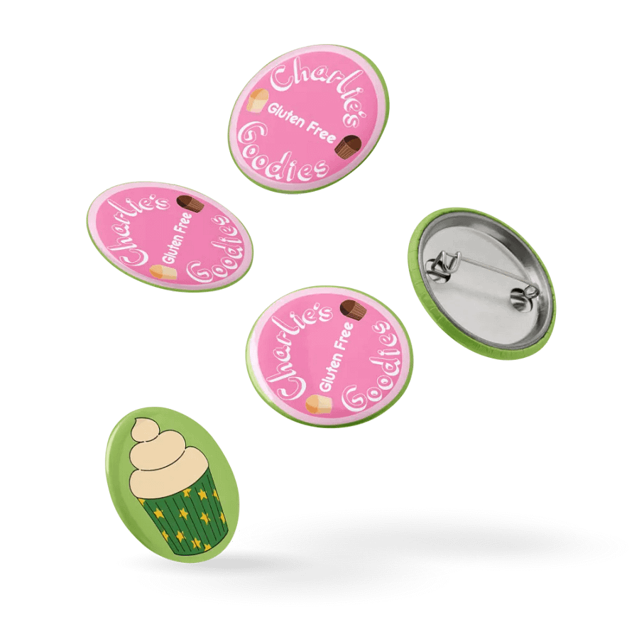 Charlie's Goodies Badges (Green) product image (9)
