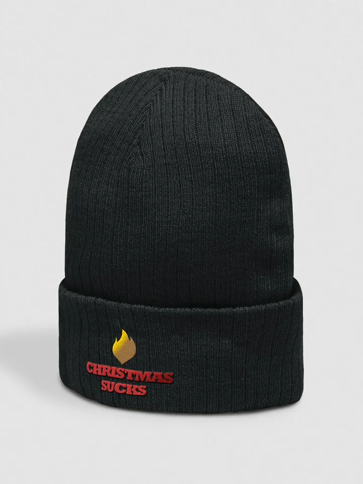 Christmas Sucks (Red & Gold) - Blackfire Beanie product image (2)