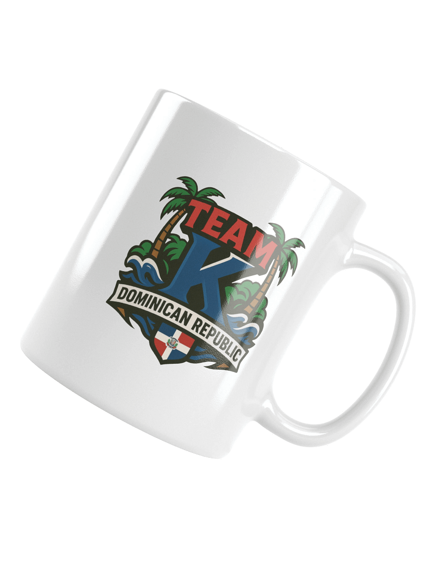 TEAM K Dominican Republic White Mug product image (12)