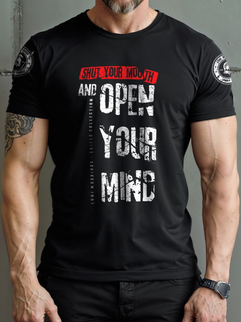 Shut your mouth and open your mind. product image (2)