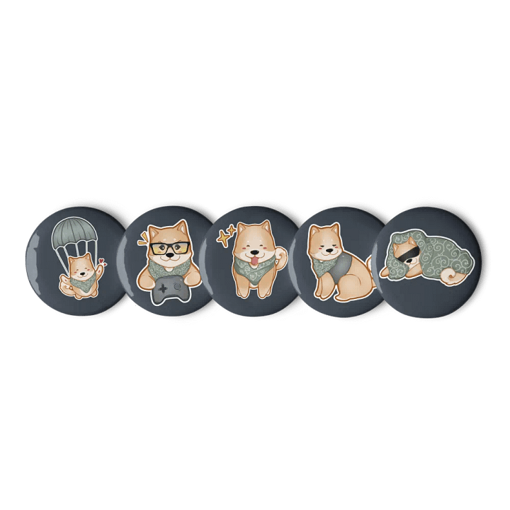 Baby Cid Pins (Dark) product image (1)