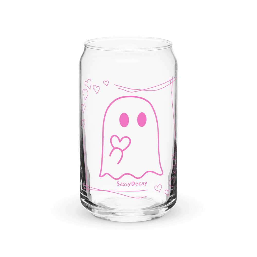 Lovestruck Ghost Can-Shaped Glass product image (1)