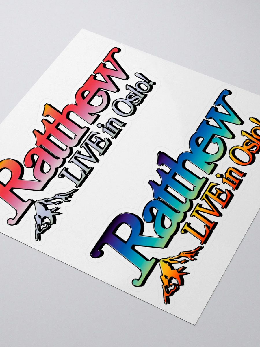 live in oslo sticker product image (3)