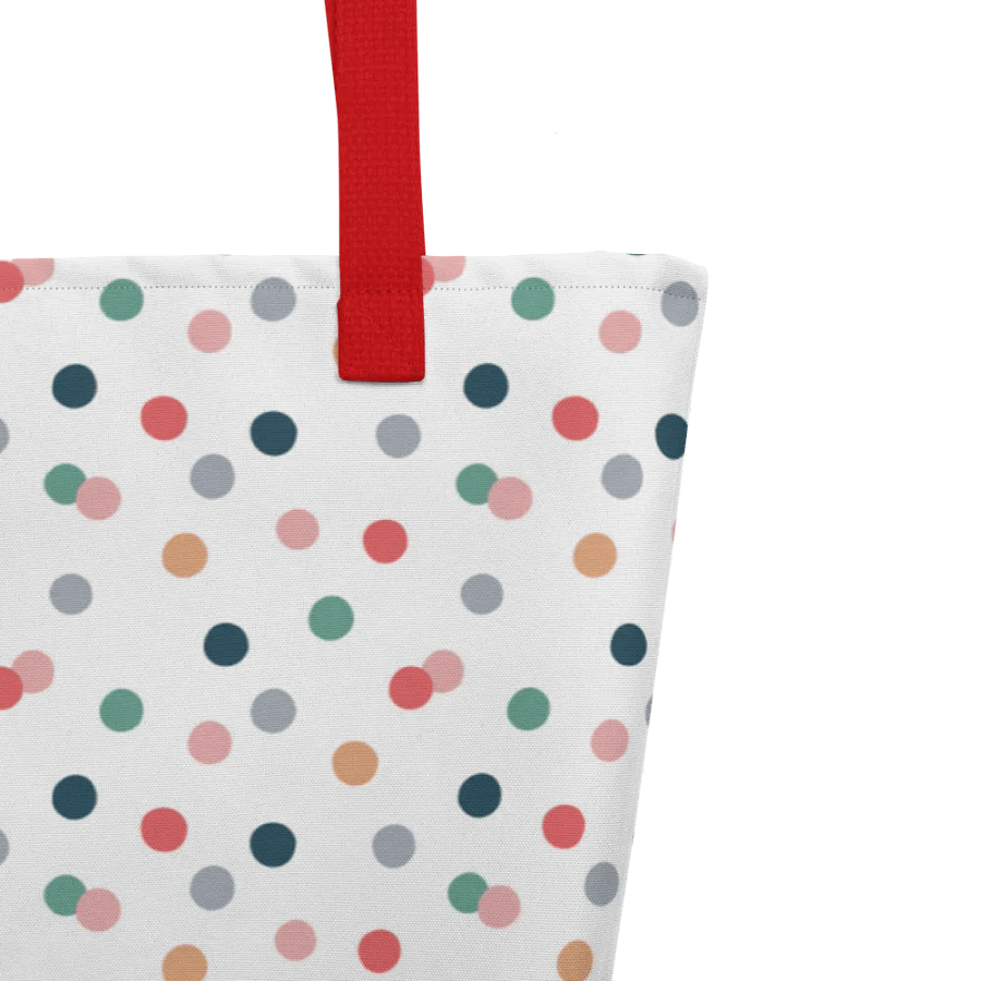Christmas Polka Dot Tote product image (7)