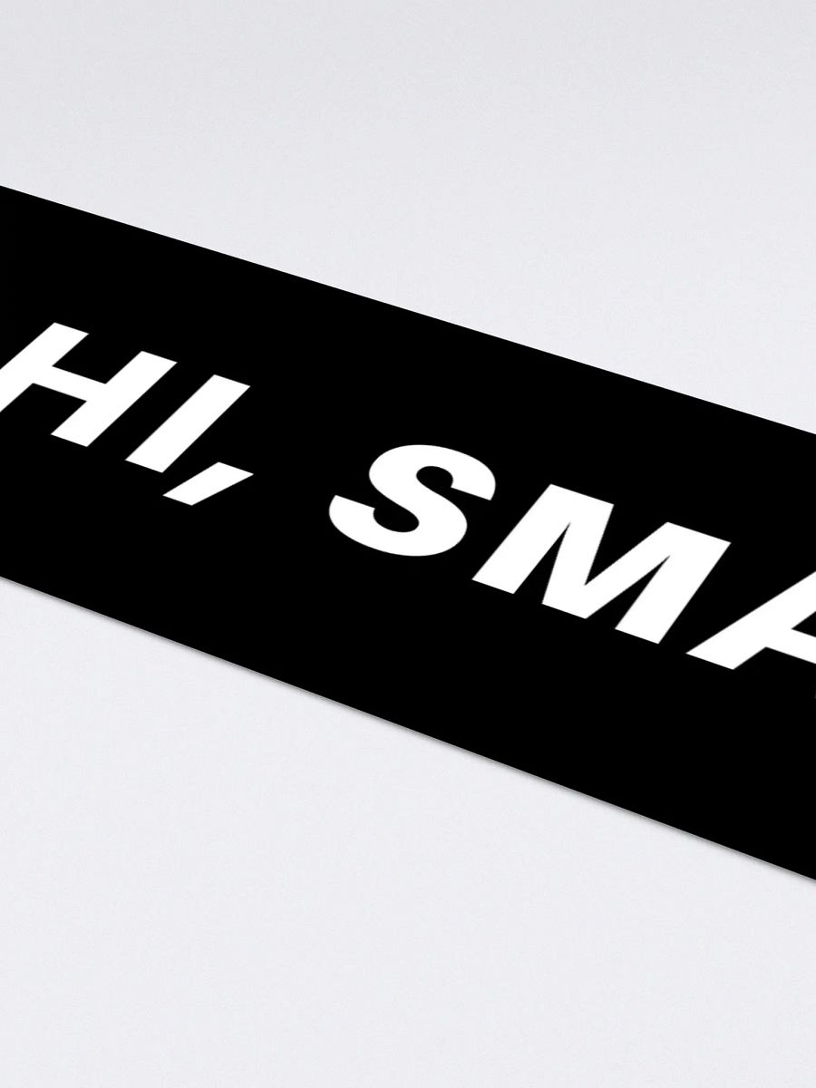 Oh Hi, Smark! - Sticker product image (4)