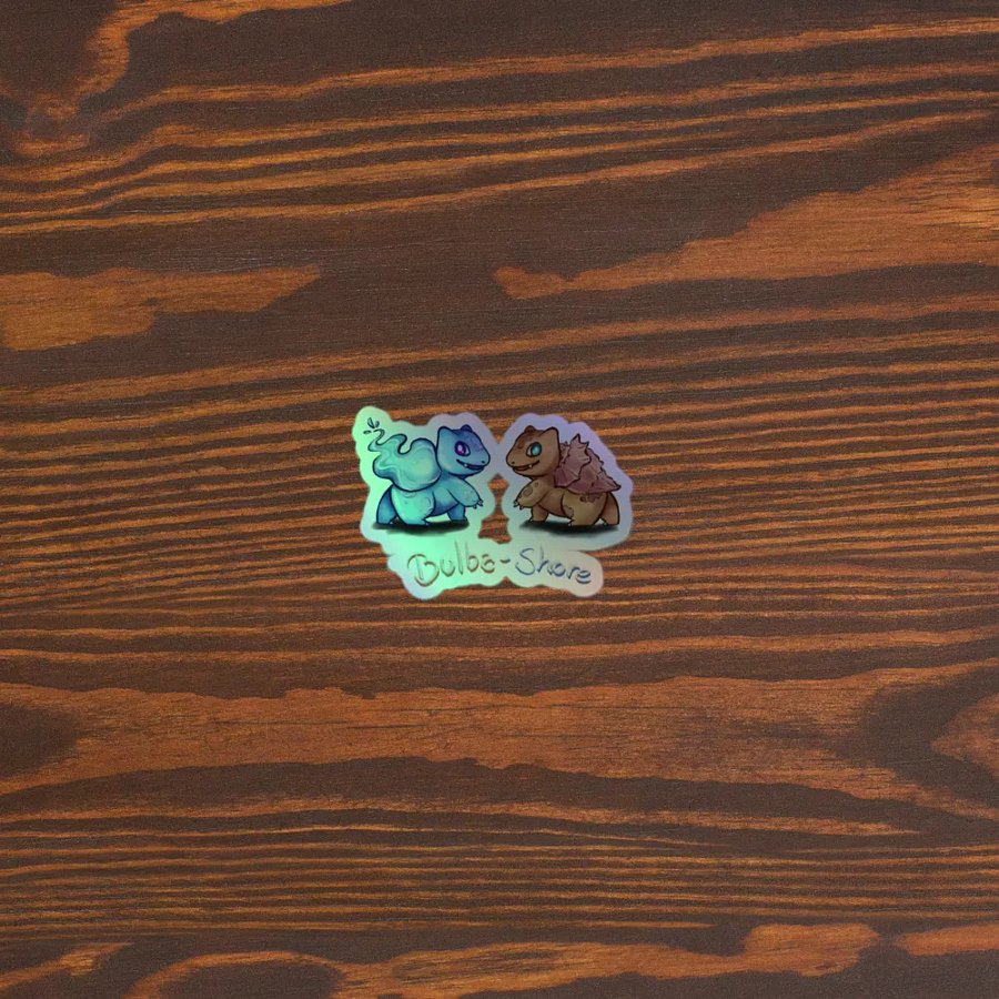 Bulba-shore Holographic Sticker product image (3)
