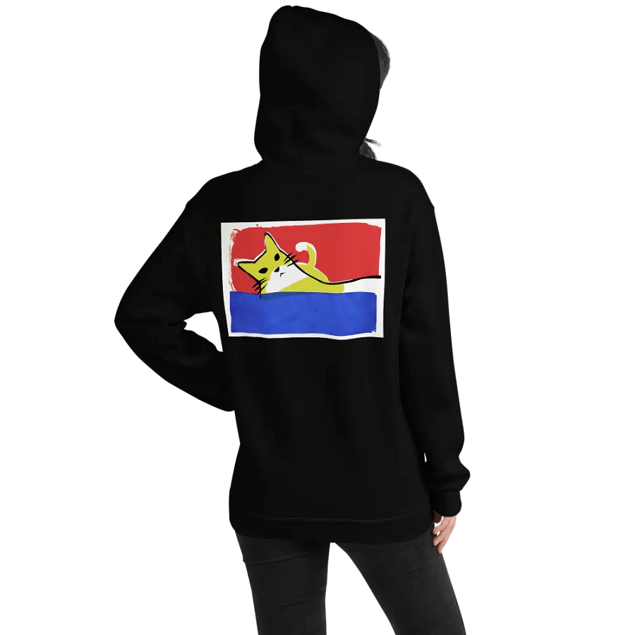 Hamlet Screen Print Embroidered Hoodie w/ Print on back (Traditional) product image (8)