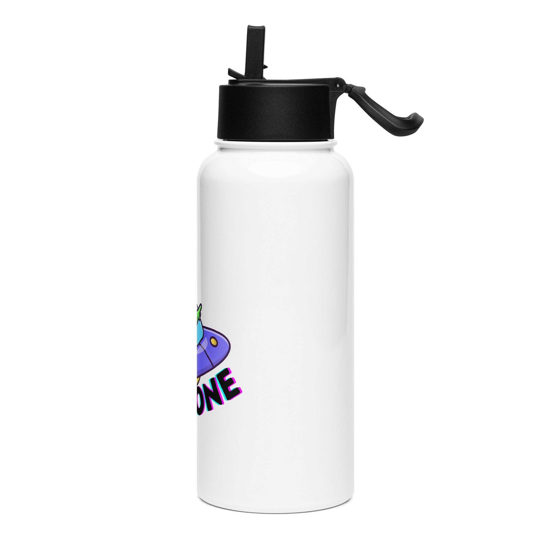 Gourde en Acier Inoxydable avec Paille intégrée LA ZONE product image (3)