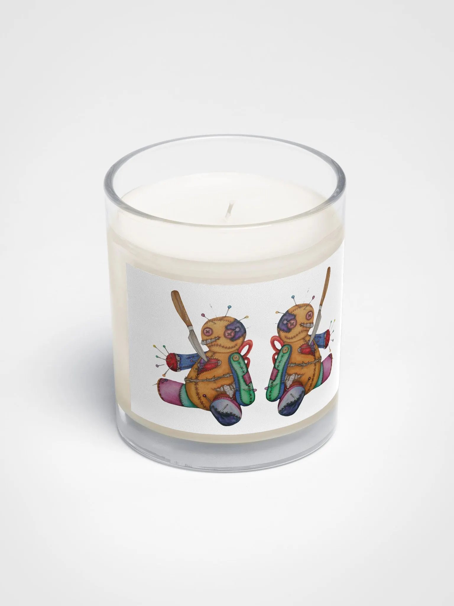 Stitches the Voodoo Doll Soy Wax Candle product image (2)