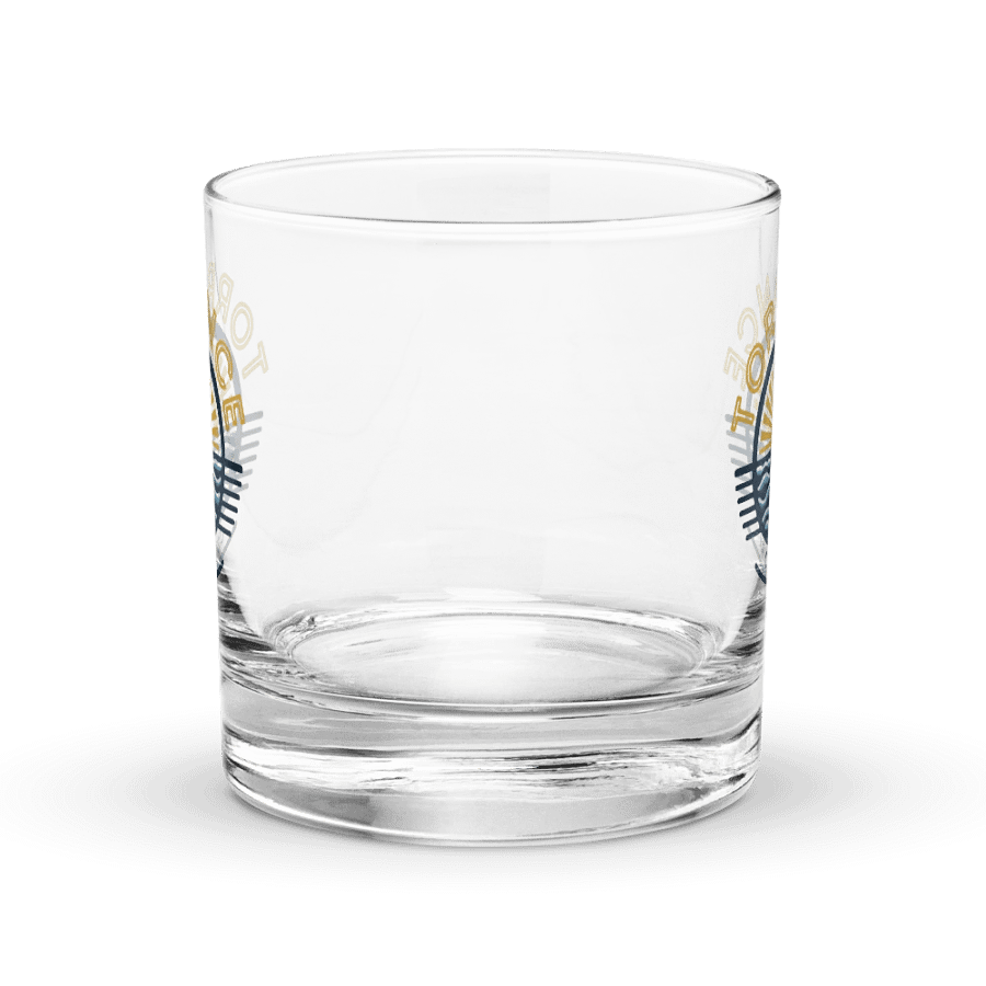 TUSD/CSEA Sun & Waves Travel Rocks Glass product image (2)