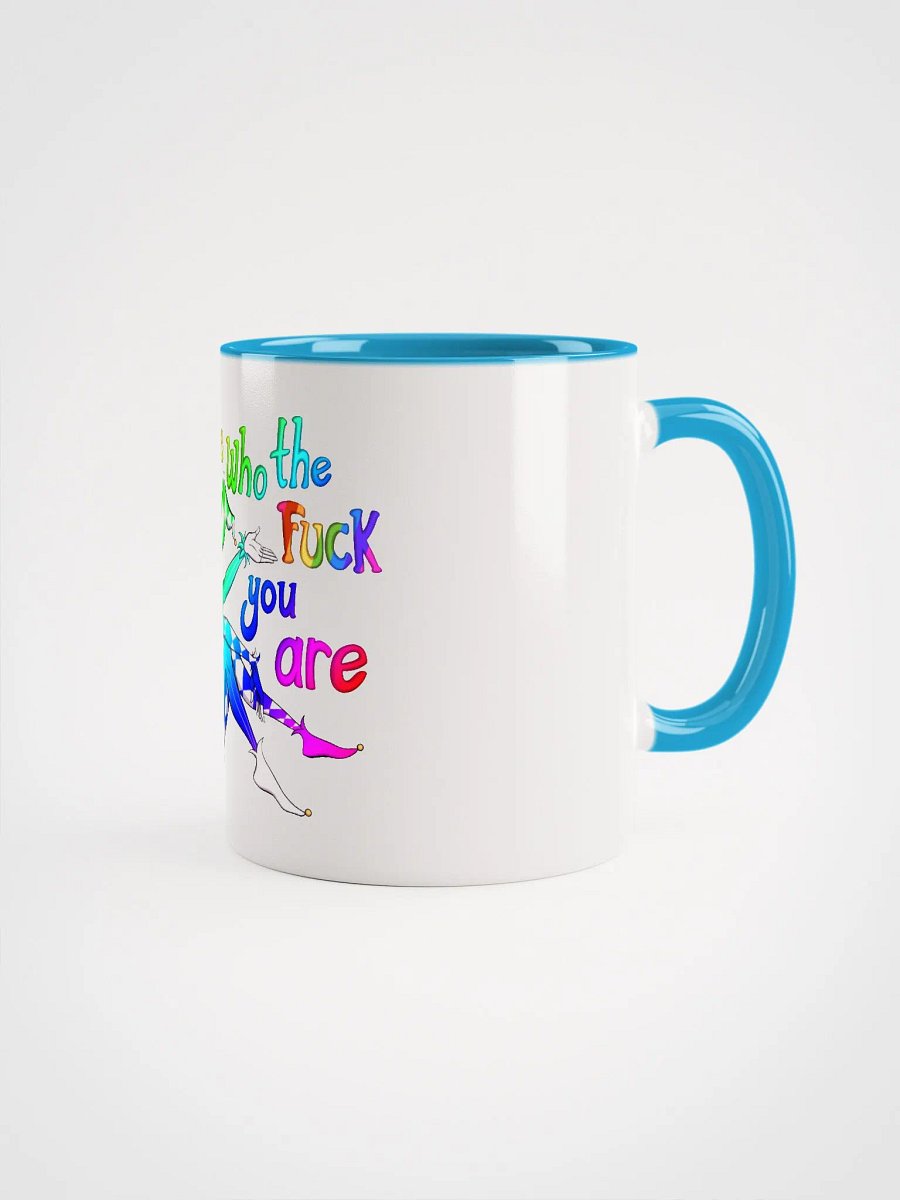 Be Who The Fuck Your Are Rainbow Jester Mug product image (2)