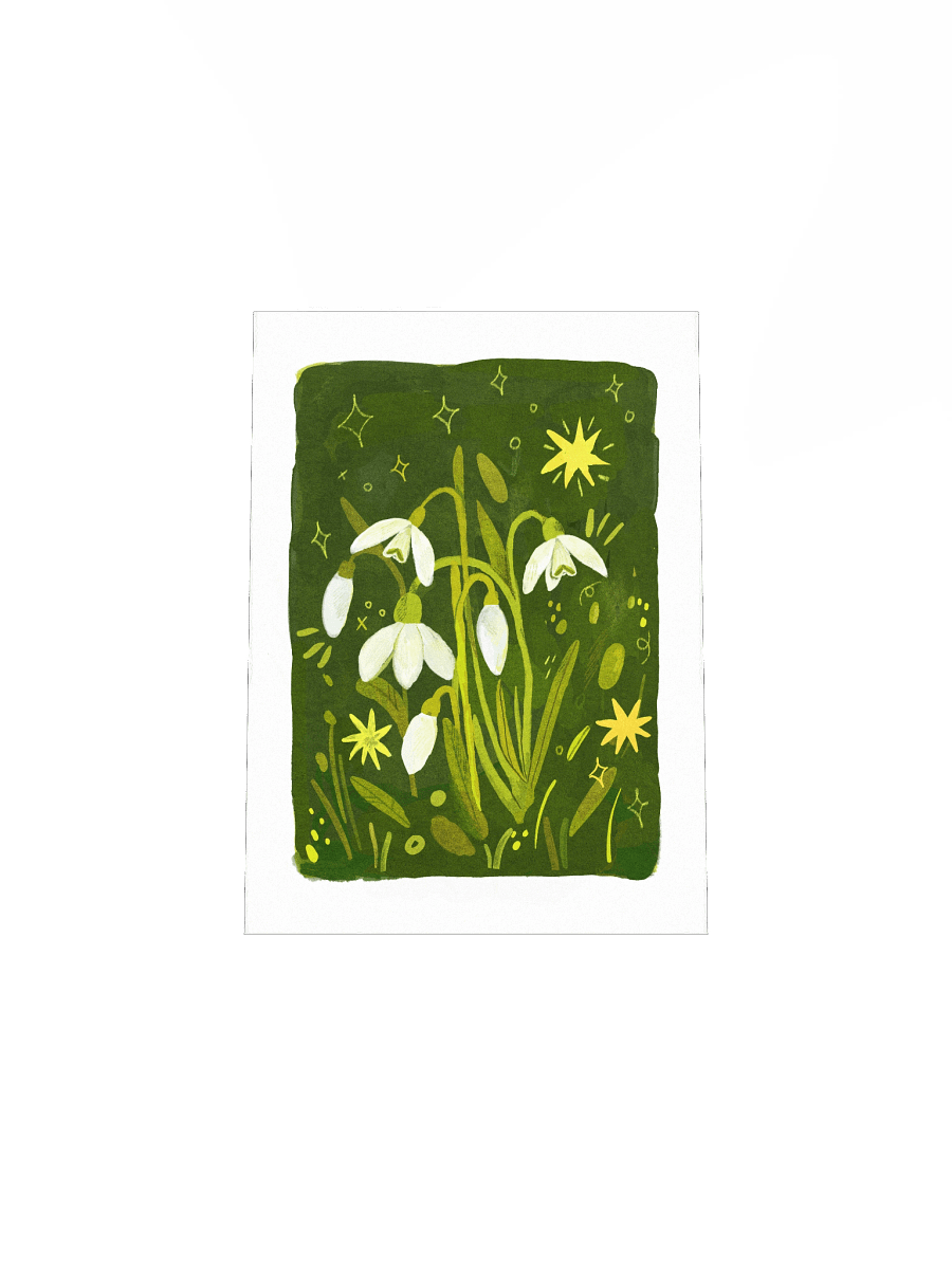 Snowdrop Magic Print product image (5)