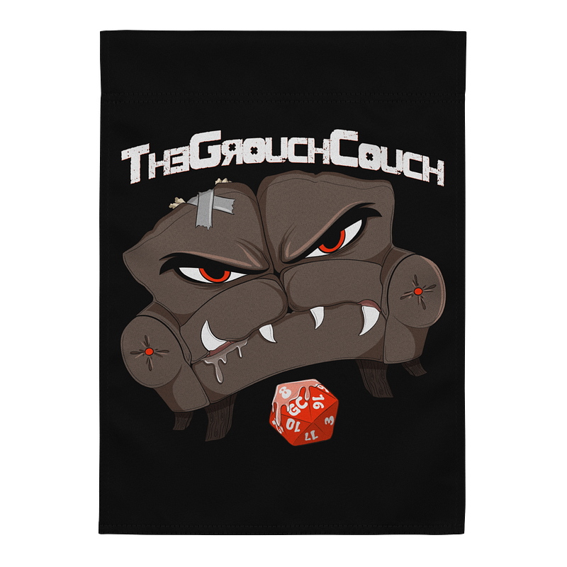 The Grouch Couch Flag – Monster Banner