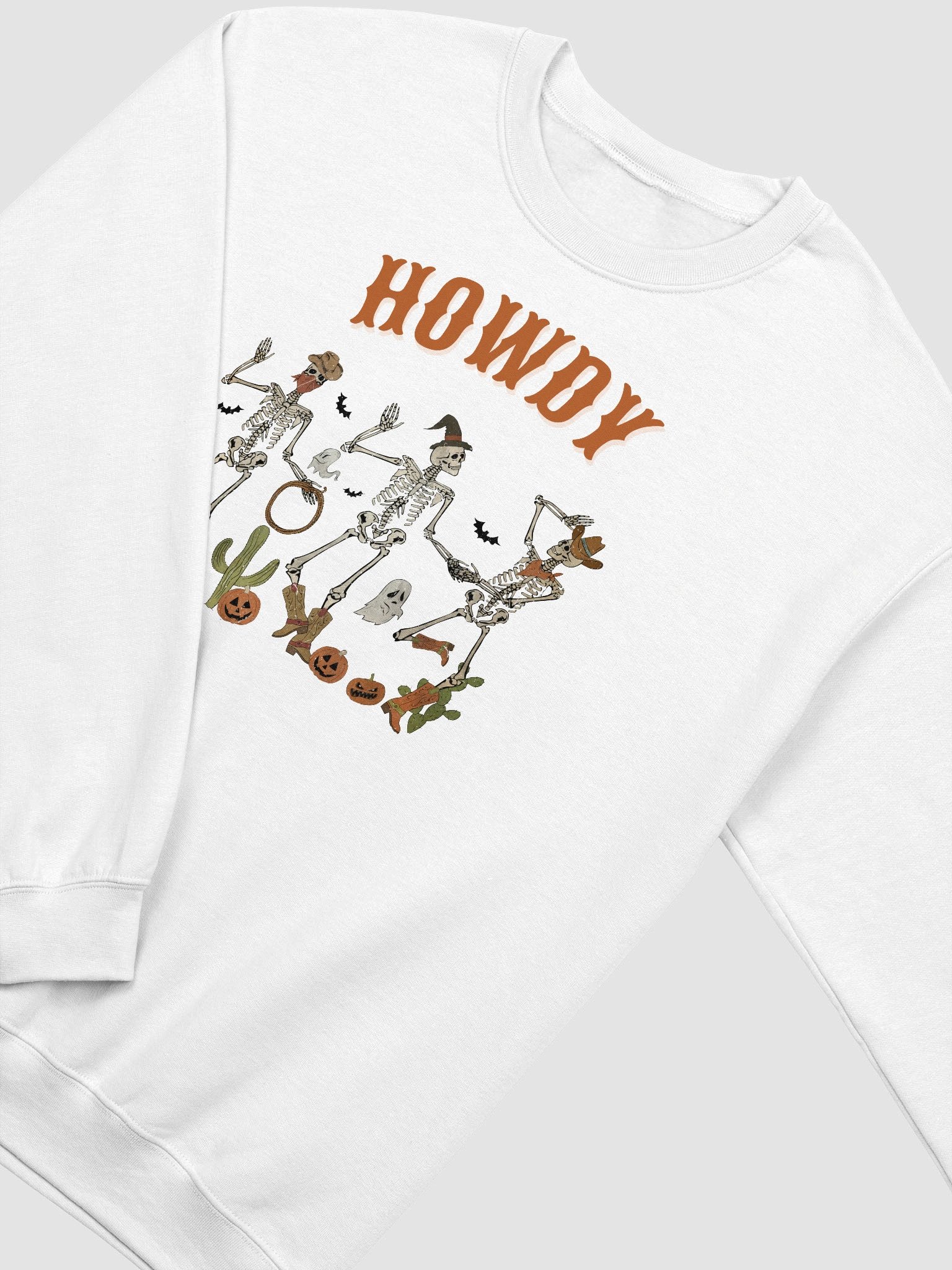 Halloween Dancing Cowboy Skeletons Sweatshirt product image (4)