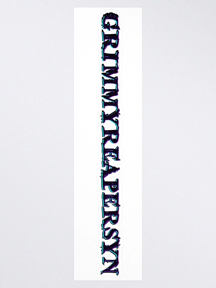 GrimmyReaperSyn Vinyl Sticker 💀🎮 product image (1)
