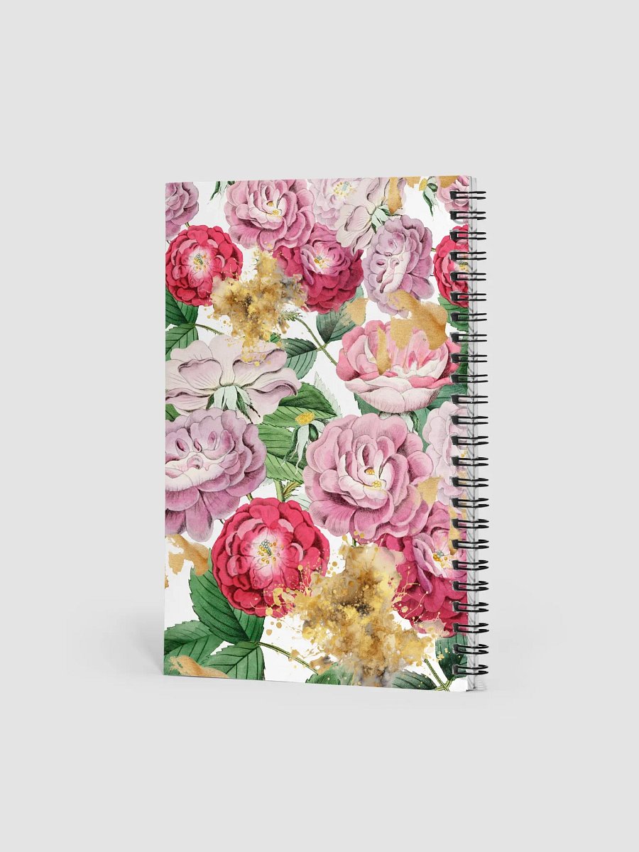 Rose Garden Dreams Spiral Notebook product image (2)