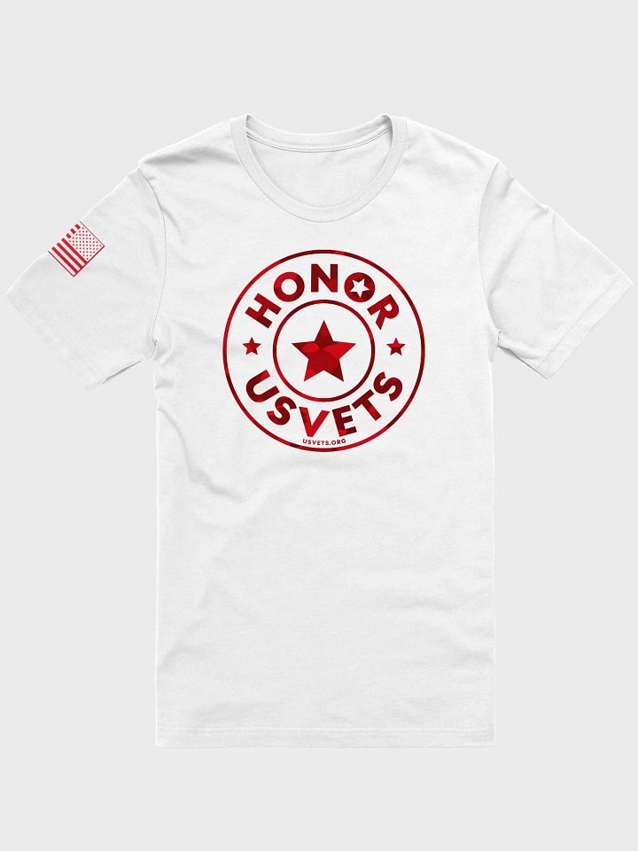 Red HONORUSVETS Star Tee product image (1)