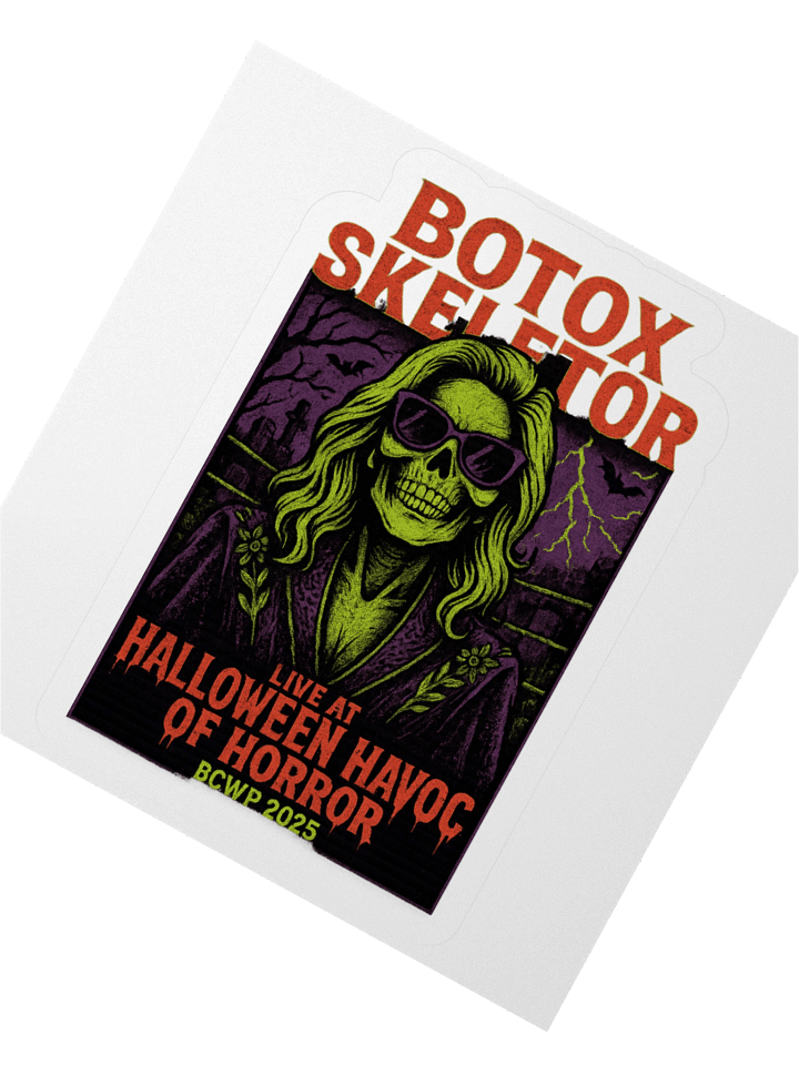 Skeletor Screams Sticker product image (6)