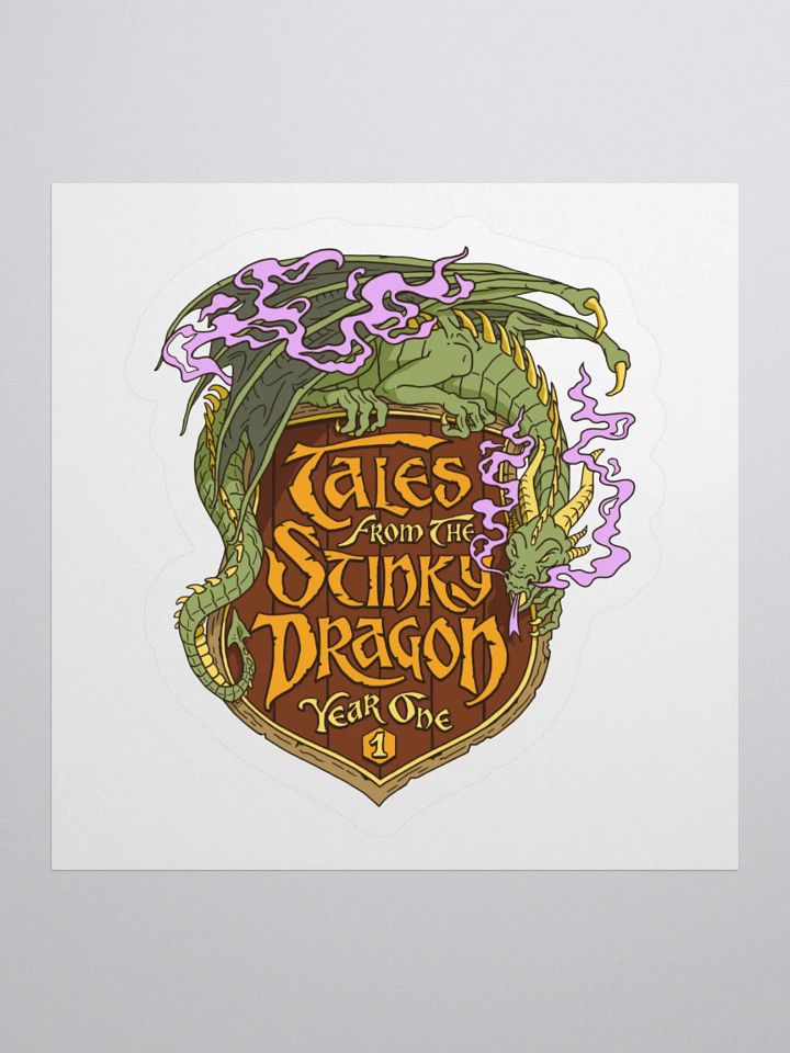 Year One Anniversary Sticker product image (1)