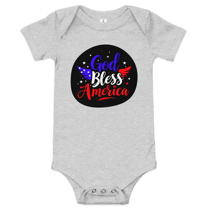 Baby One-Piece: God Bless America product image (3)