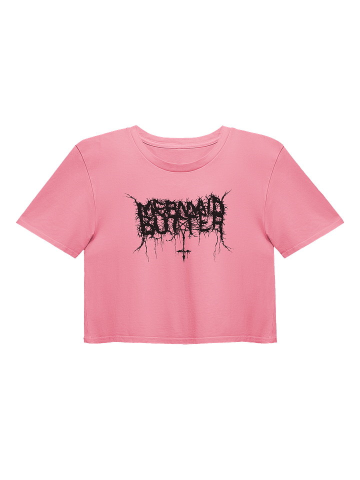 Pink Satanic Logo Crop Tee product image (1)