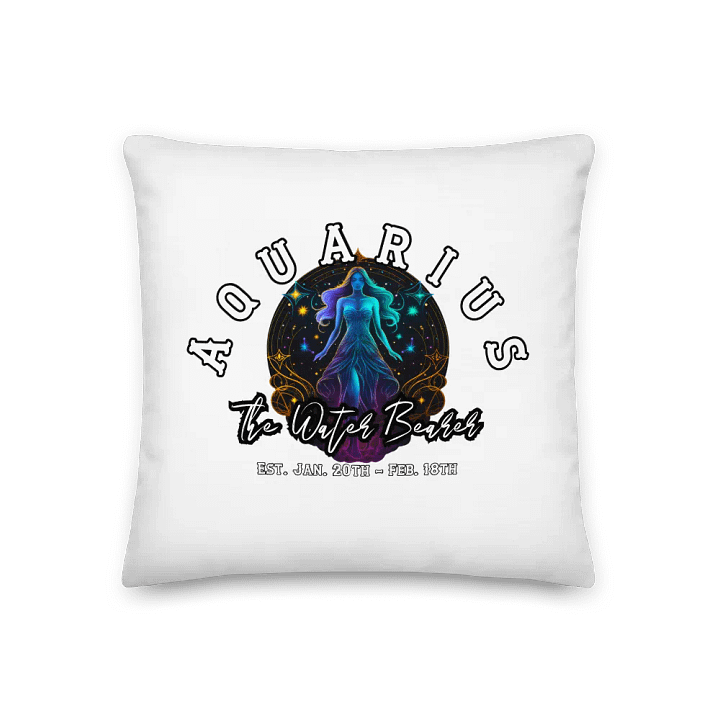 Aquarius - Zodiac Pillow product image (1)