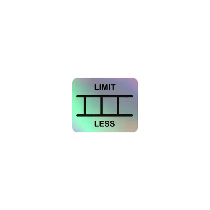 Limitless Holographic Sticker Sheet product image (1)