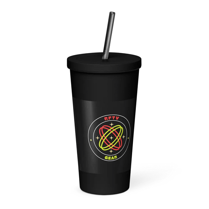 RFTV Gear Stainless insulated Tumbler W/Straw product image (1)