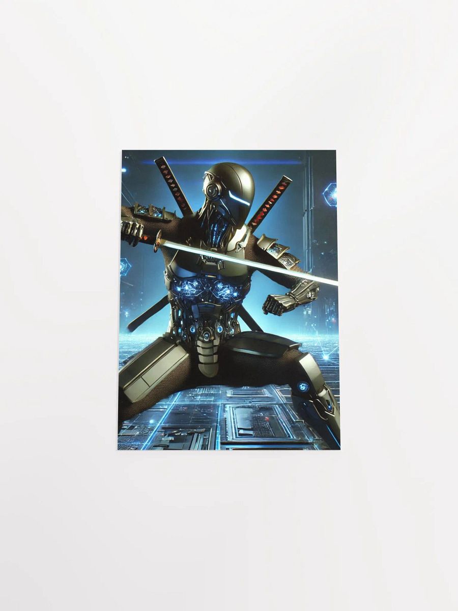 Futuristic Samurai Warrior Poster product image (54)