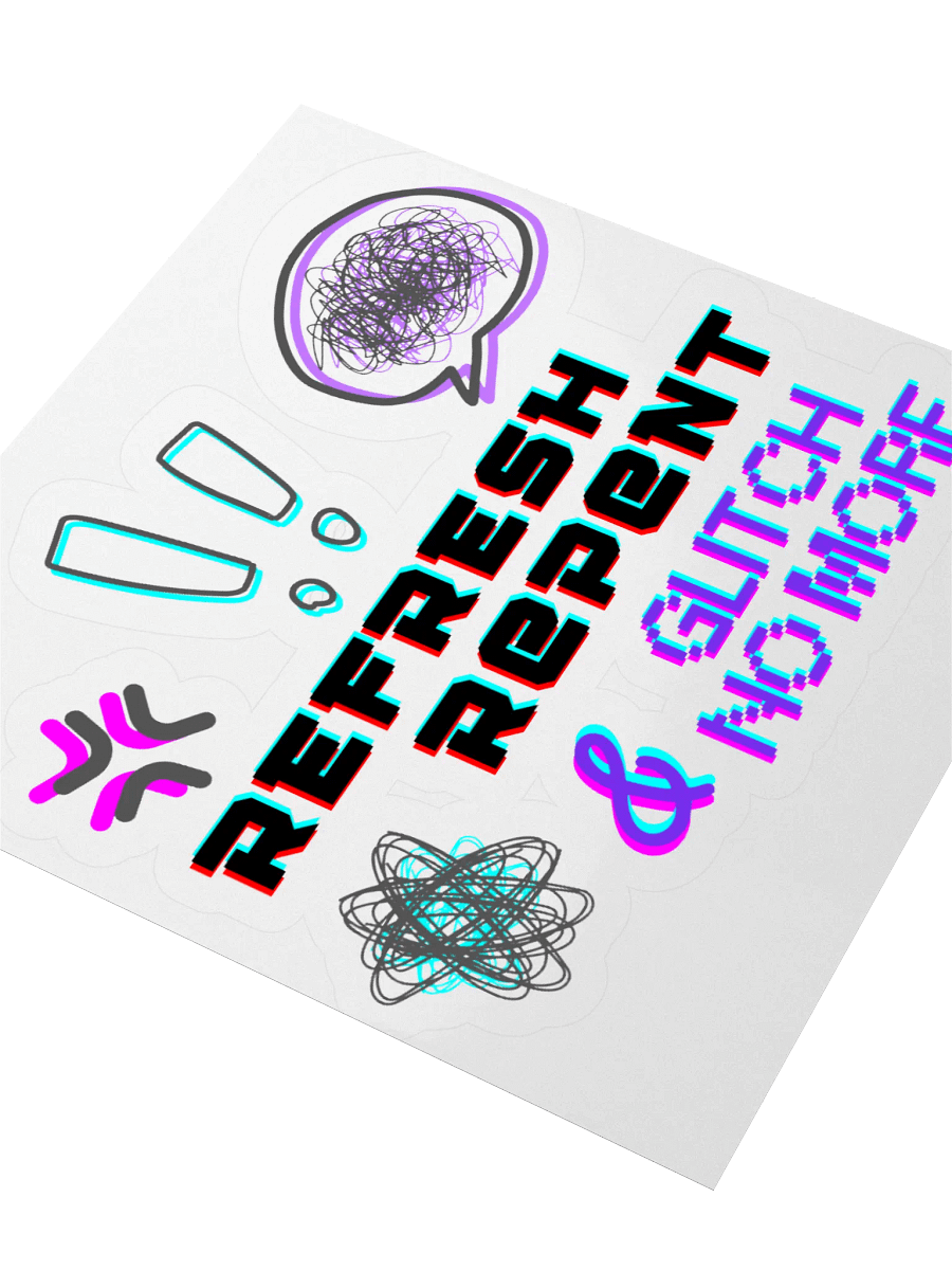 Crrissa - Glitch - Sticker product image (3)