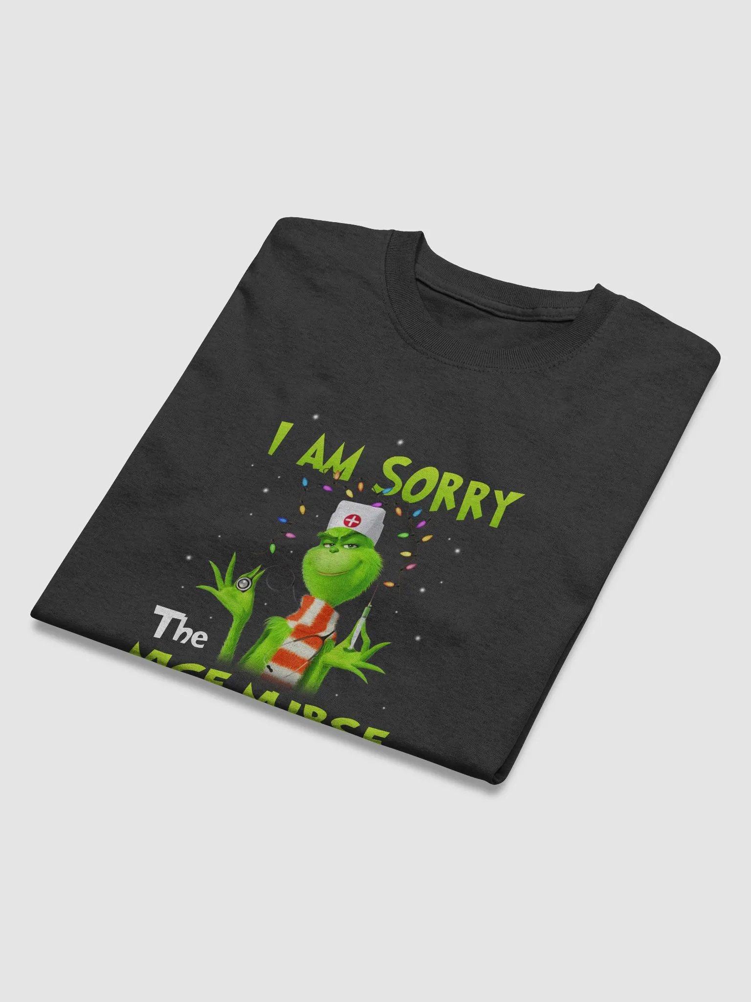 Festive Nurse Apology T-Shirt product image (3)