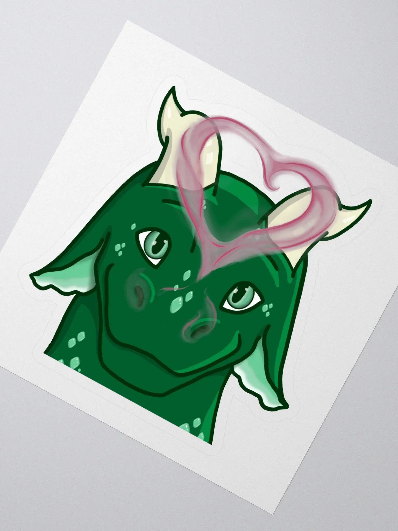 Smoky Heart Sticker product image (2)