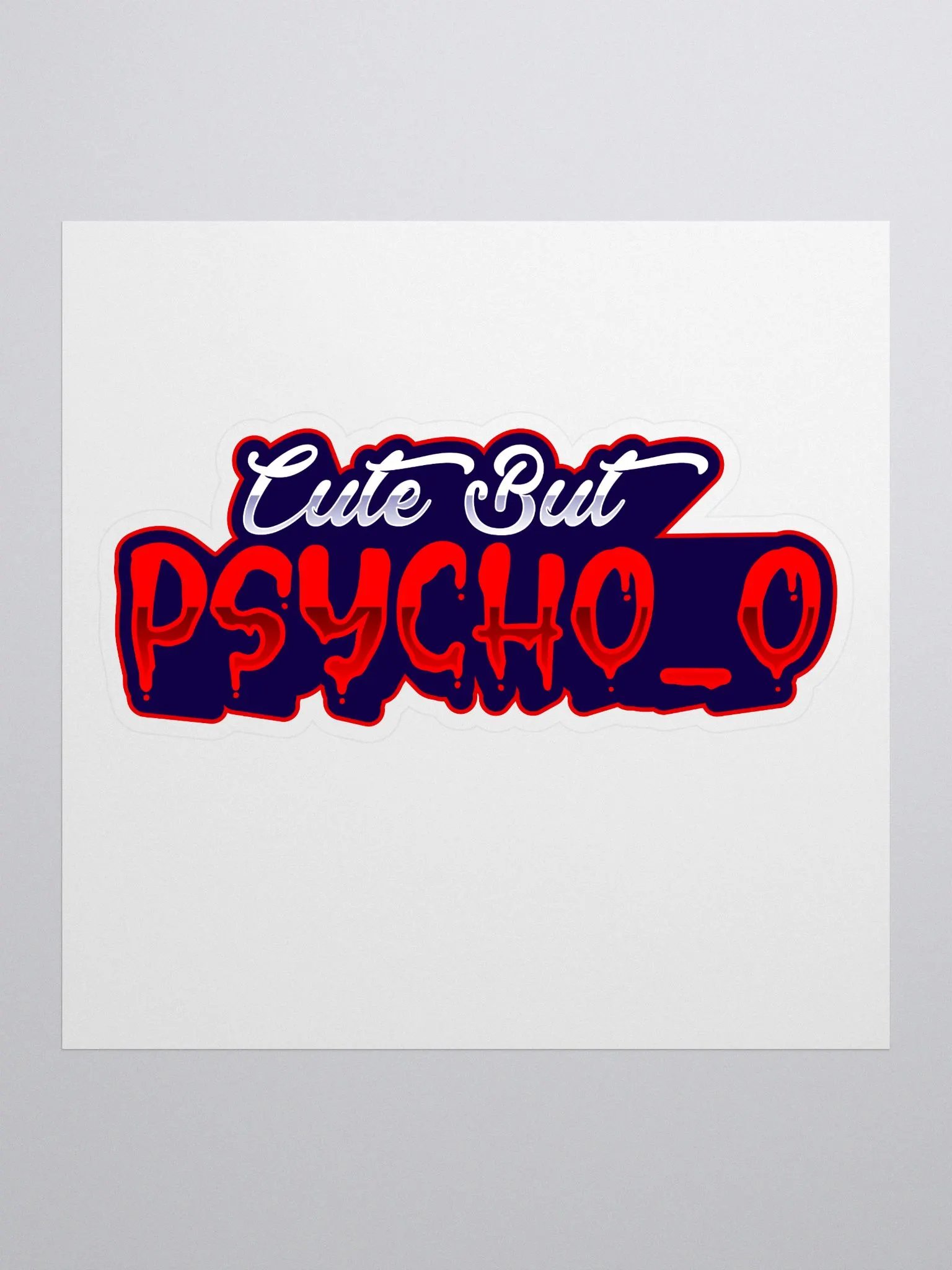 Psycho Sticker product image (1)