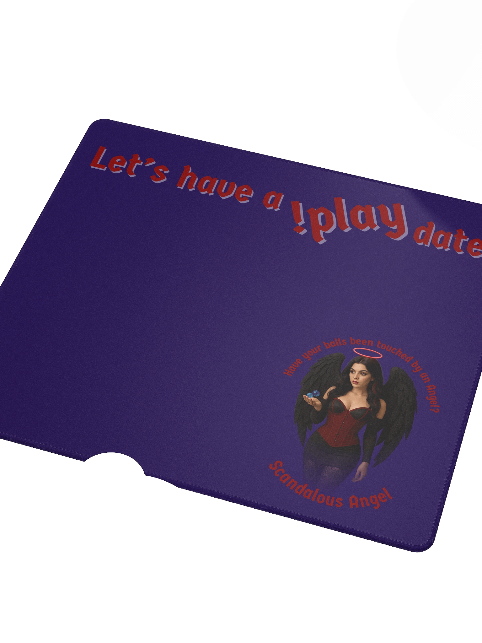 Scandalous Angel Gaming Mouse Pad product image (3)