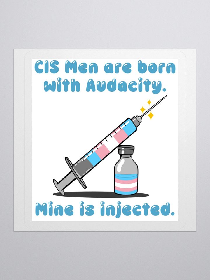 Taudacity Injection Sticker product image (1)