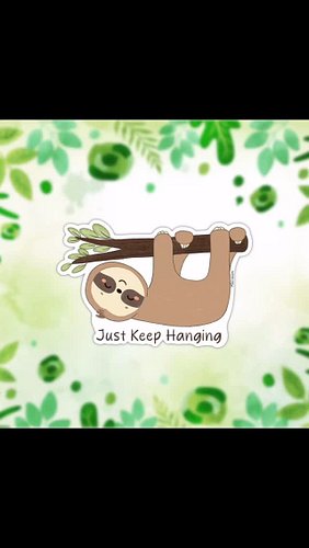 Mental health stickers available in my shops

#mentalwellbeing #mentalhealth #mentalhealthstigma #stickers #cute #sloths #slo...