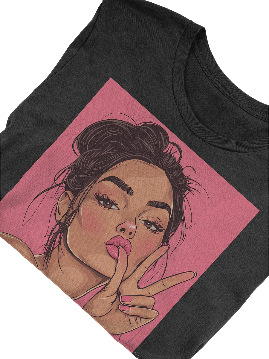 Glamorous woman vintage Peace Sign design T-Shirt product image (47)