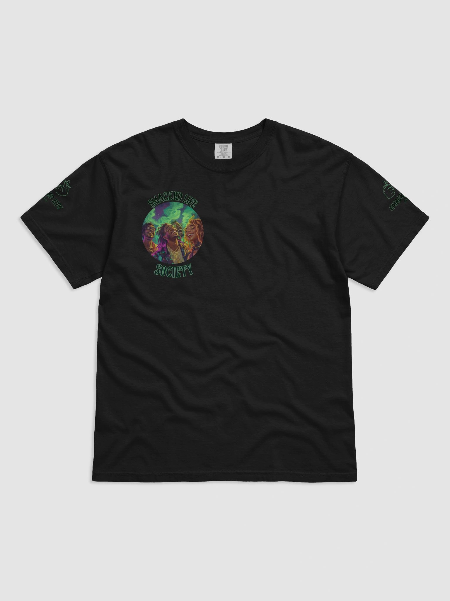 Good Gas, Good Vibes Tee – Smacked Life Society Unity Drop product image (2)