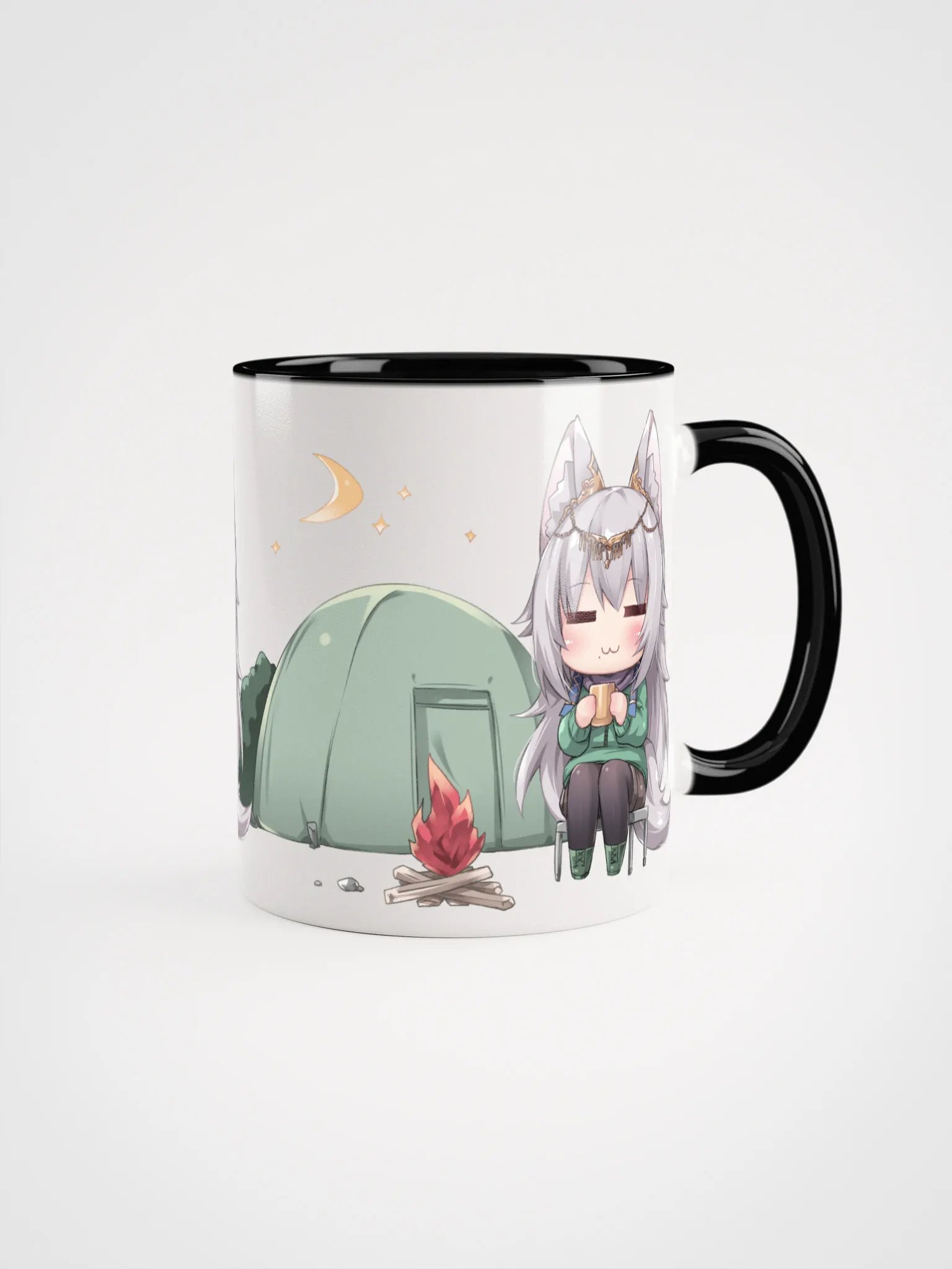 Moonlit Campfire Chibi Mug product image (1)