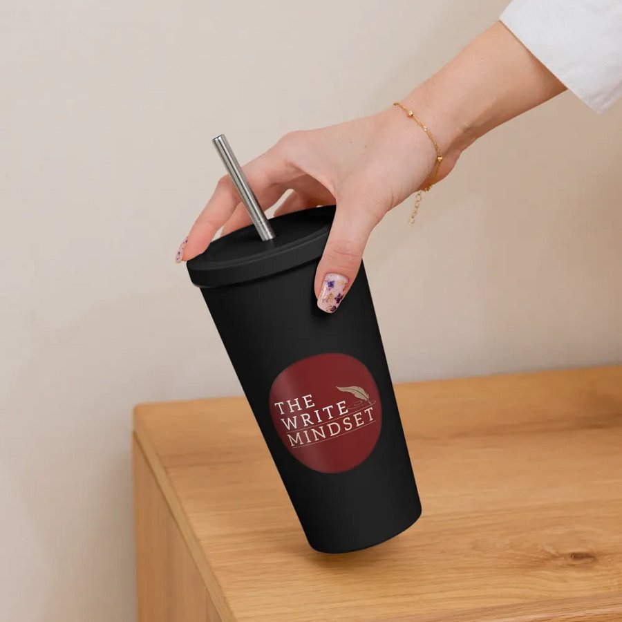 The Write Mindset Logo—Insulated Tumbler product image (10)