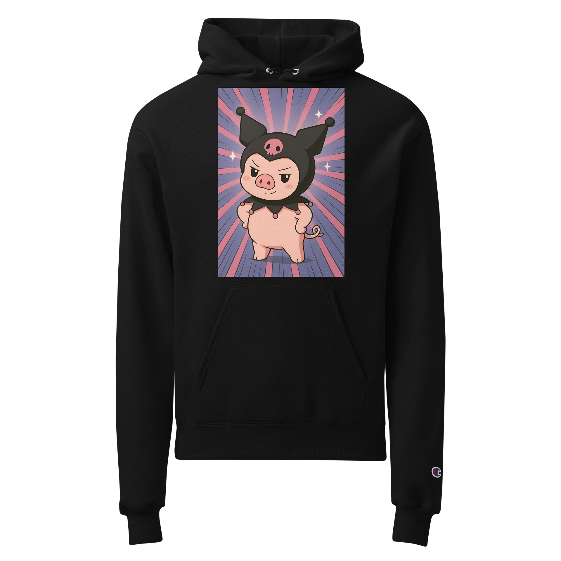 KurPiggy Champion Hoodie product image (1)