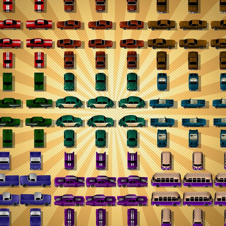KR Vintage Cars ~ 60s and 70s Animation Pack for RPG Maker product image (2)