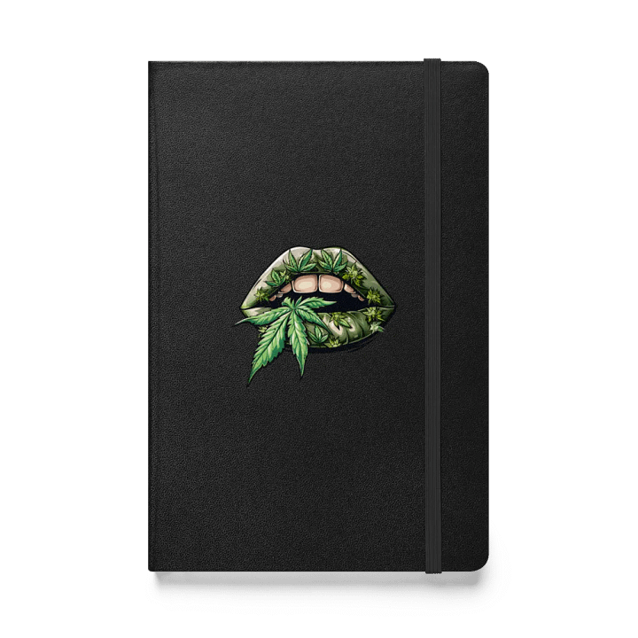 Cannabis Kiss Hardcover Notebook product image (1)
