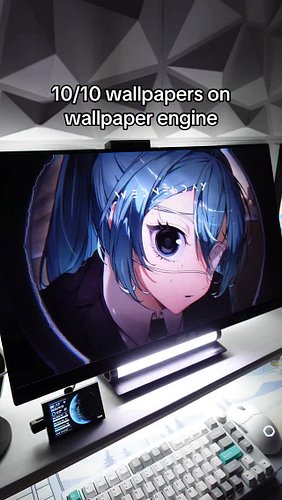 ALL WALLPAPERS 🔗 IN BIO

Wallpaper Engine is on Steam. Rainmeter tutorial for the day/date is linked in my bio @nightxparade ...