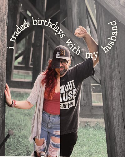 🎂 my husband gave me his birthday this year

There are a thousand things I could list as to why Jeremy is my perfect match, b...