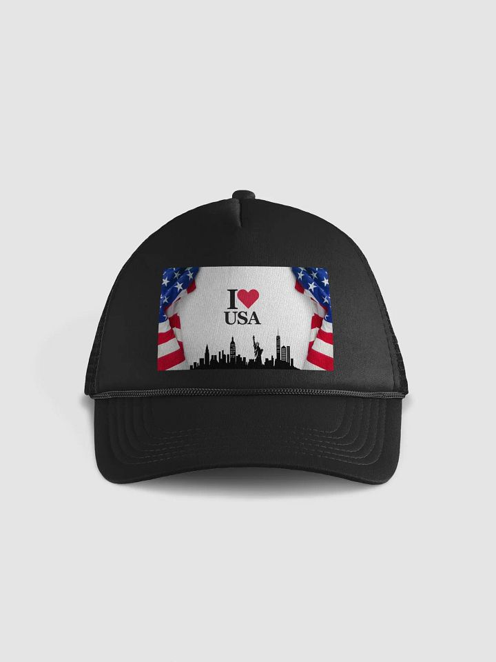 Patriotic Pride Foam Trucker Hat product image (2)