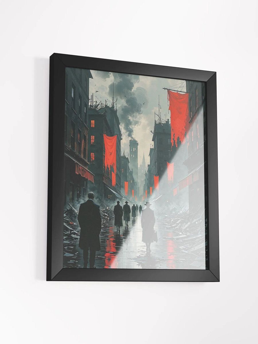 Dystopian Cityscape Framed Print product image (18)